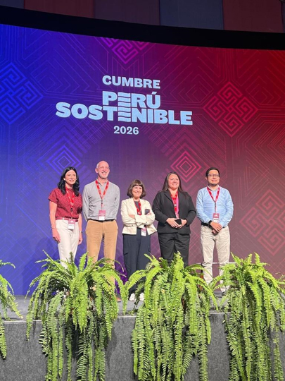 Mariana Rodriguez en Cumbre Perú Sostenible 2026